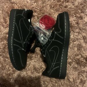Travis Scott black Men's Sneakers